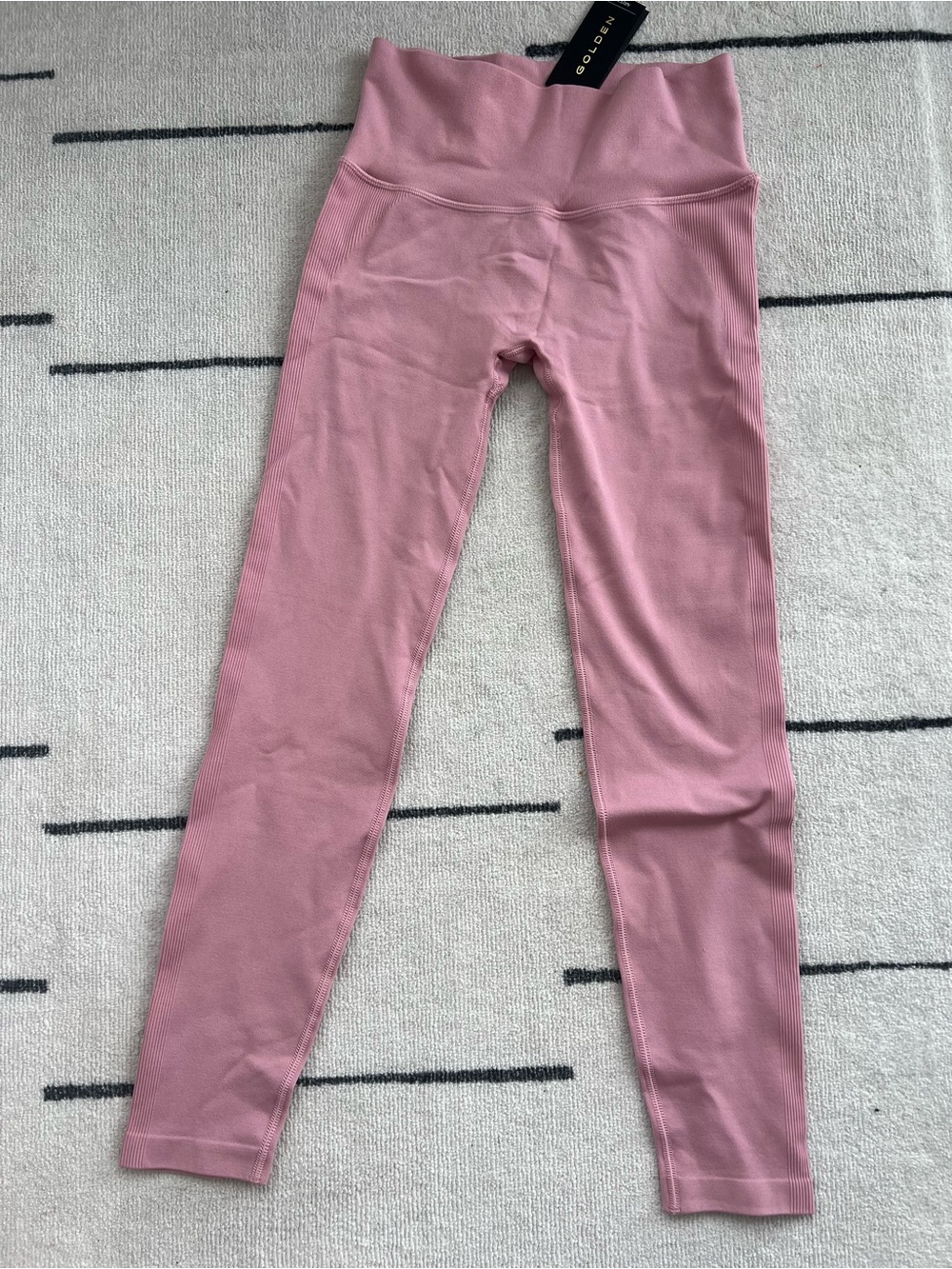 TNA Dusty Pink High-Rise Seamless Leggings